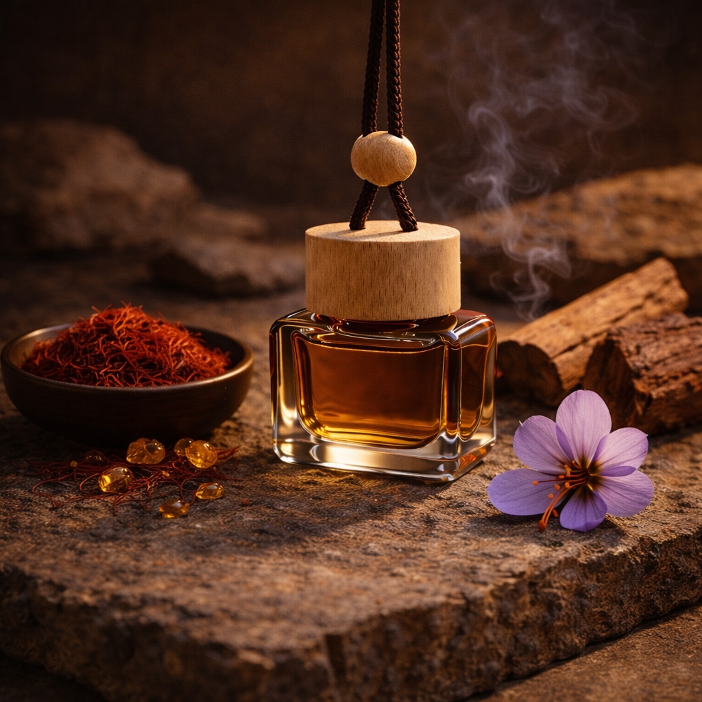 Saffron Aura | Car Diffuser